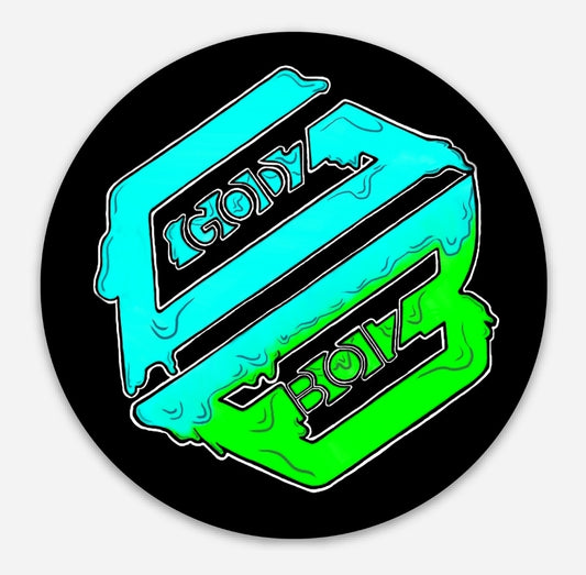 Godz Boiz Divine Slime Emblem Sticker