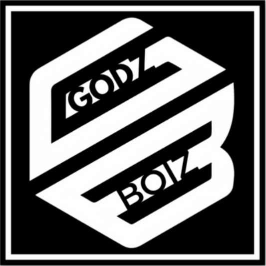 Godz Boiz Square Logo Sticker