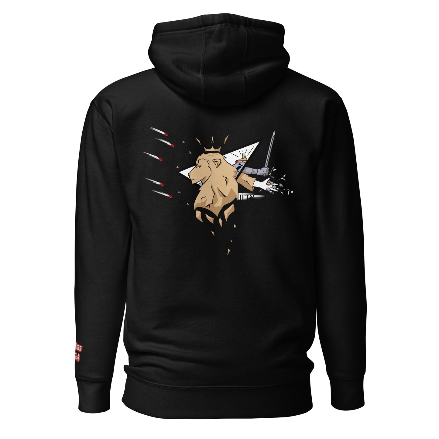 Godz Boiz Enthroned Psalms 127:4 Hoodie